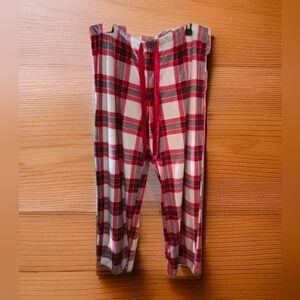 Stars Above Red White Green Fleece ULTRA Soft Pajama Pants Loungewear SleepWear